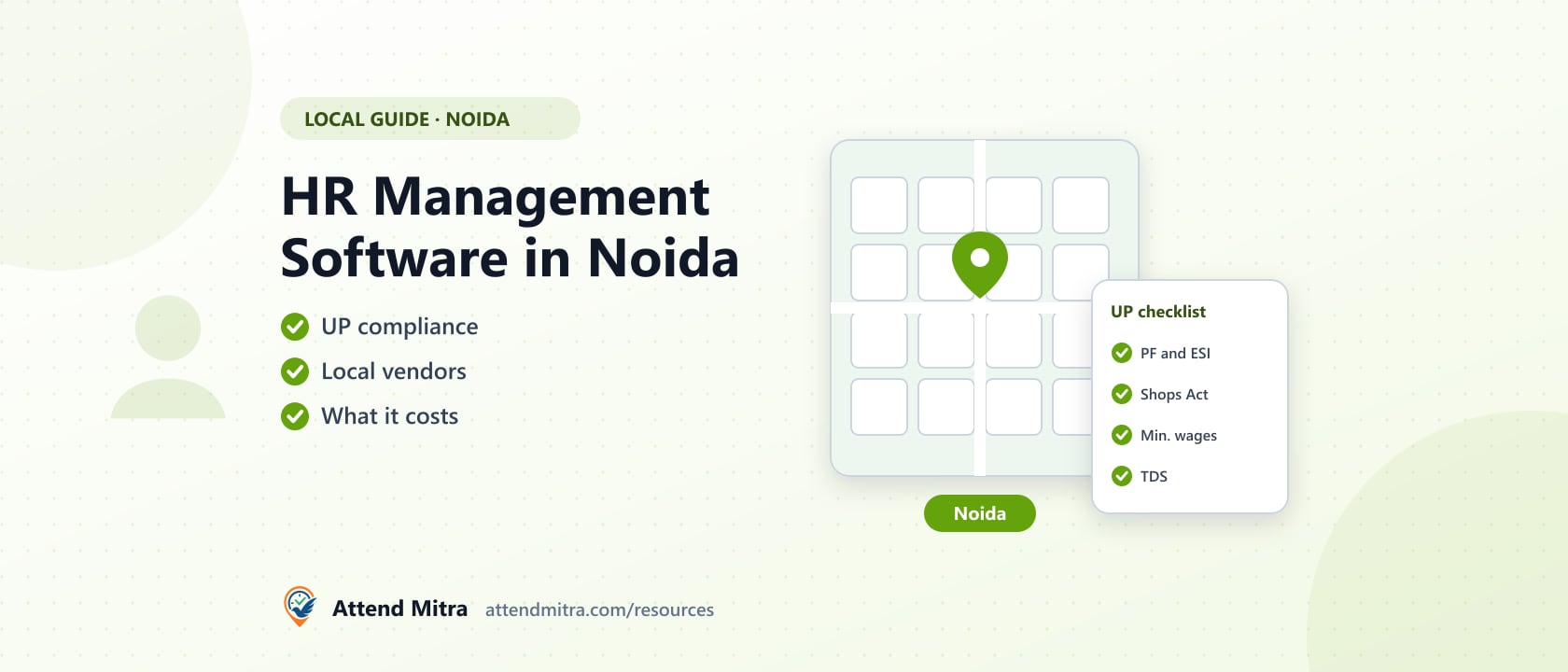 Human resource management software in Noida with an Uttar Pradesh compliance checklist