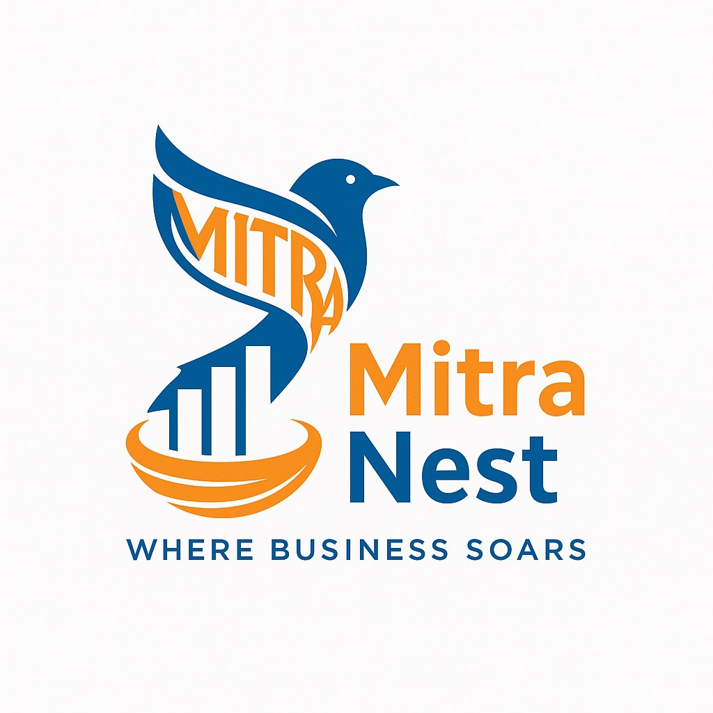 Stylized graphic representing the journey of Attend Mitra